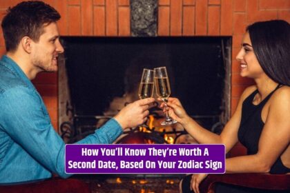 You'll know if a couple in a bar drinking wine is worth a second date based on your zodiac sign's traits.