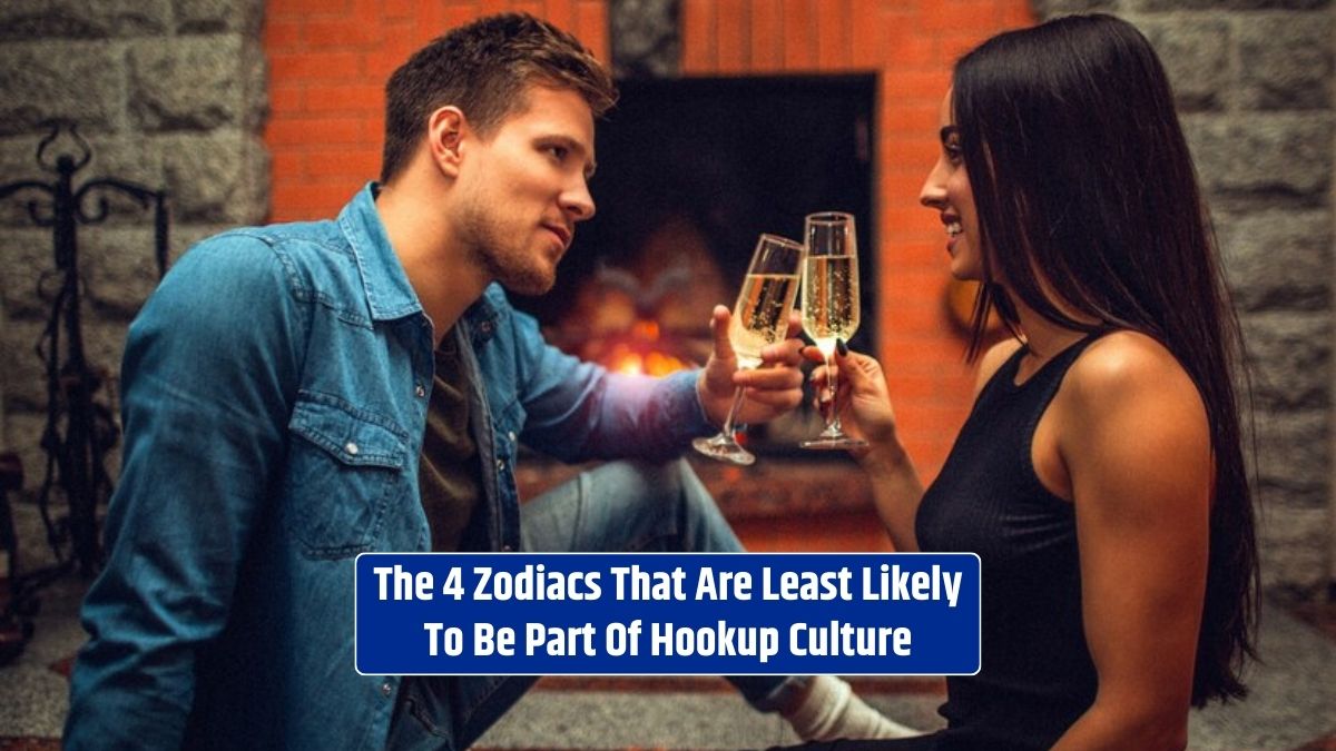 In a bar, looking at each other, the couple represents those least likely to be part of hookup culture.