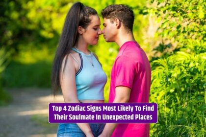 The couple kissing, especially the boyfriend, is most likely to find their soulmate in unexpected places.