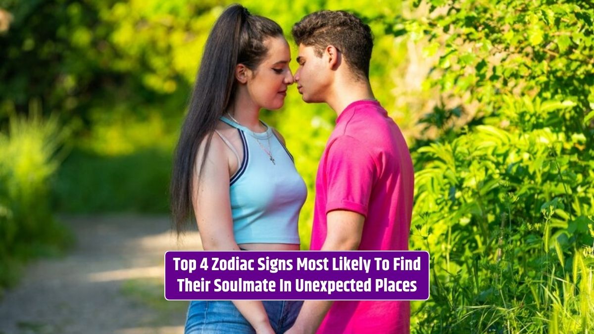 The couple kissing, especially the boyfriend, is most likely to find their soulmate in unexpected places.