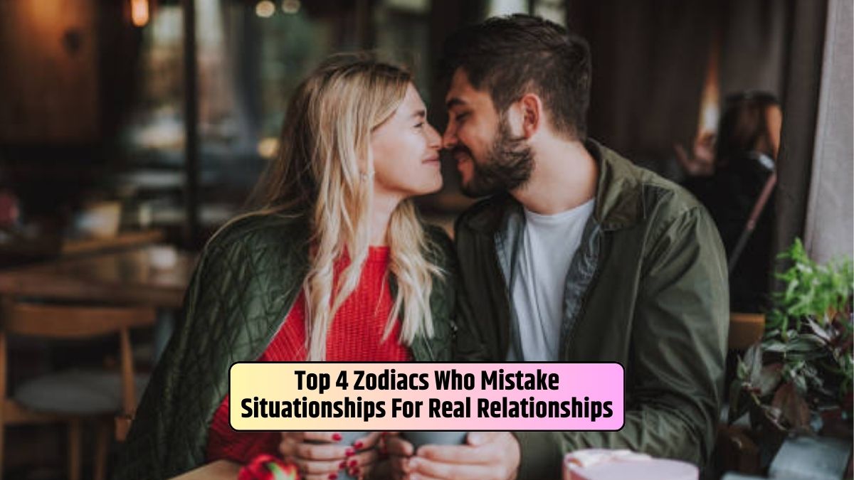 Facing each other, touching their noses, a couple may mistake situationships for real relationships, blurring emotional boundaries.