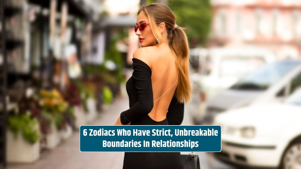 Even the hot girl in the black dress might establish unwavering boundaries, essential for healthy relationships.