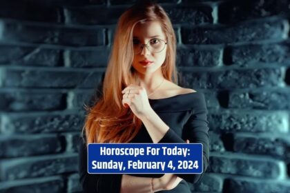 Today's horoscope for Sunday, February 4, 2024, offers insights and guidance for the day ahead.